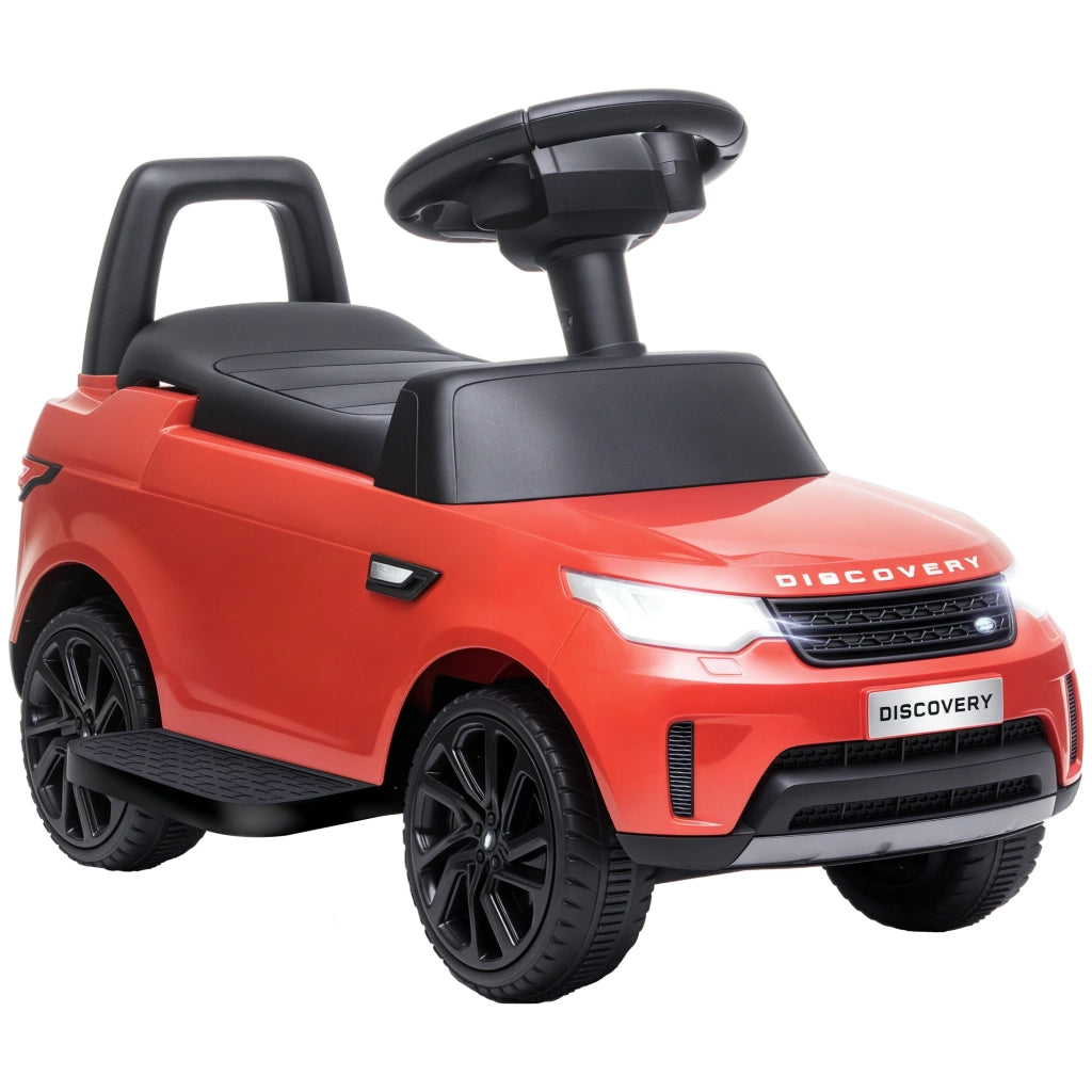 Auto Bambini Land Rover 6V Elettrica e a Spinta ¨C Minimal ¨C Rosso