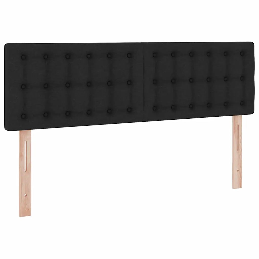 Letto con contenitore e materasso Nero 140 x 200 cm 3370640