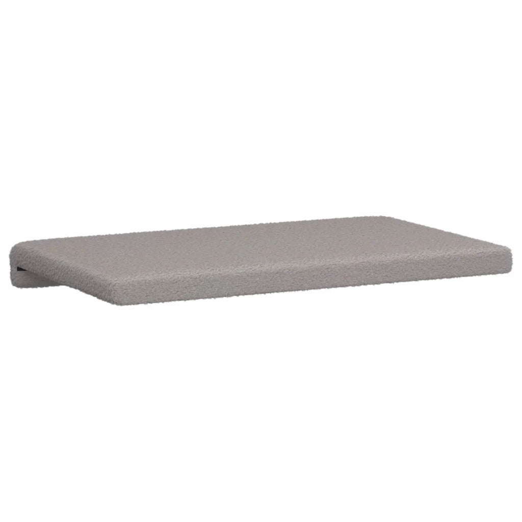 Cuscino per panchina Tessuto Sherpa Grigio Chiaro 42043226