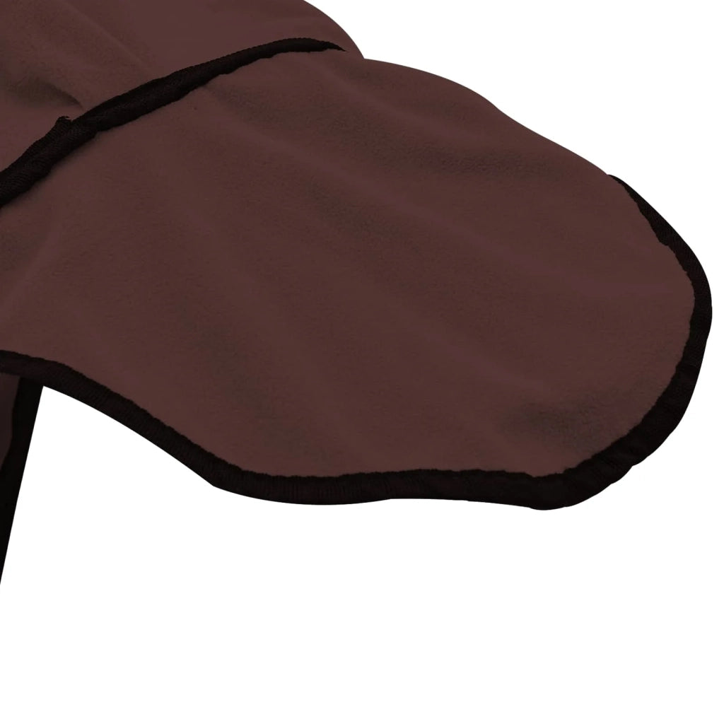Coperta per Cavalli Marrone Scuro Completo 145 cm Poliestere 42013204