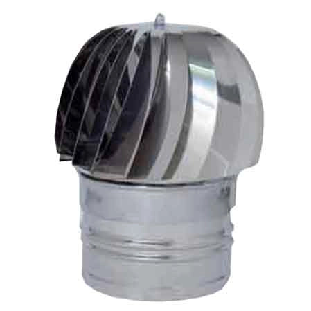 FUMAIOLO ZINCATO EOLICO TONDO Ø 300 mm