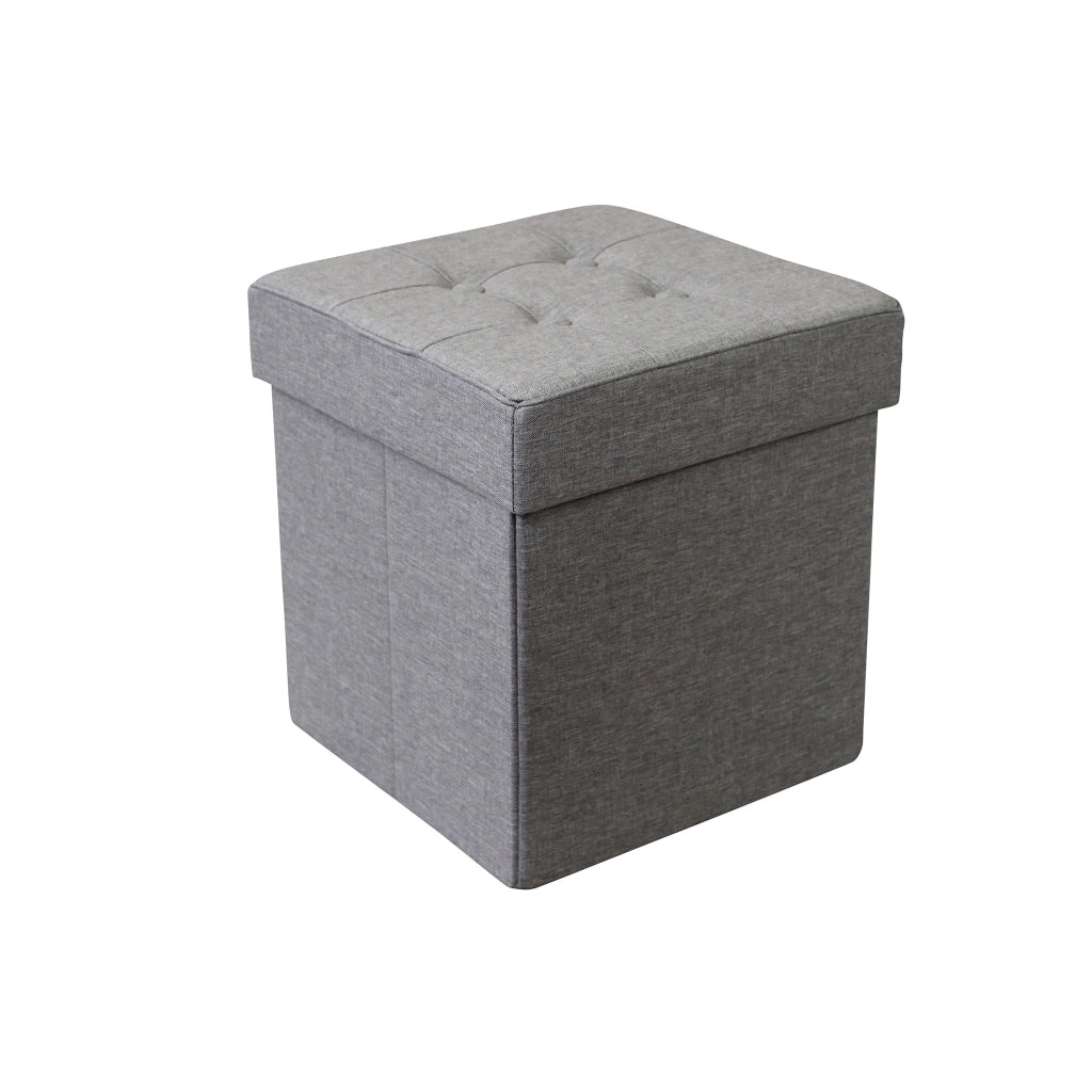 Pouf contenitore in stoffa - STOFFY