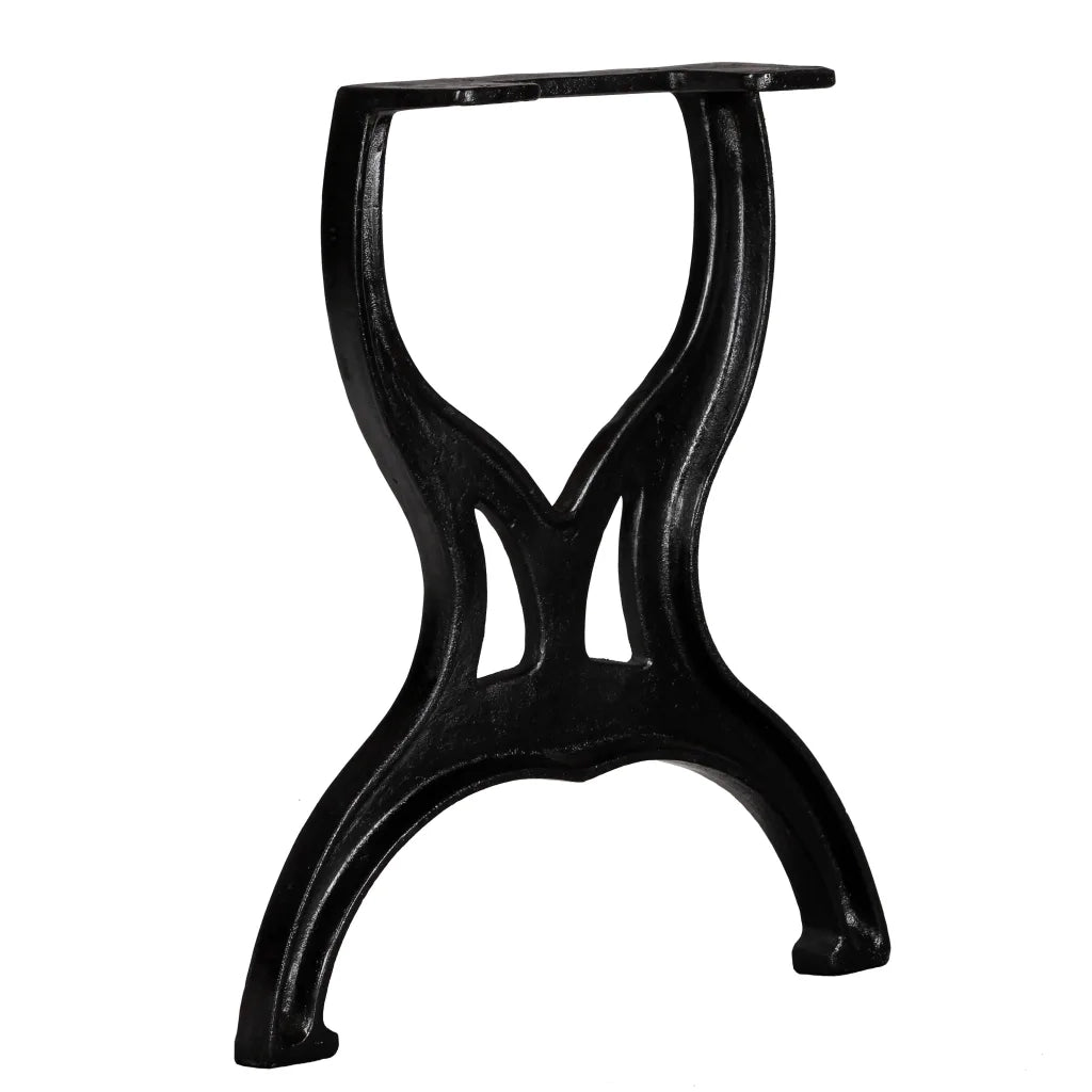 Gambe per Panca 2 pz-Set di 2 Supporti per Panca a Forma di X in Ghisa