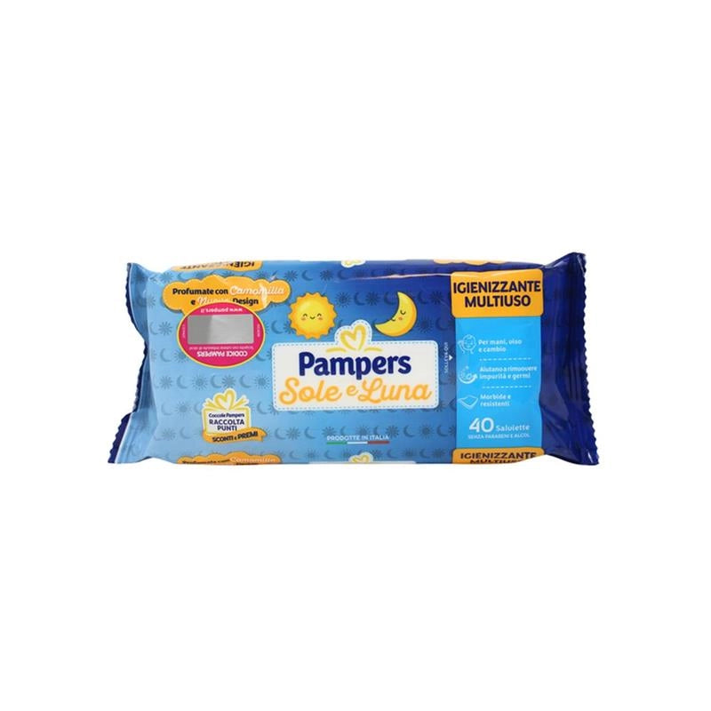 PAMPERS 920 SALVIETTE UMIDIFICATE BAMBINI SOLELUNA