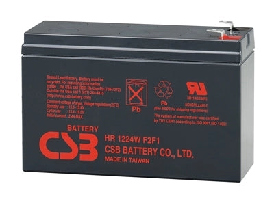 Batteria CSB HR1224WF2F1 12V (4.8-/6,3+) UPS
