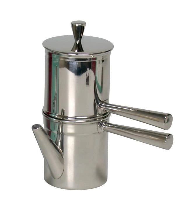 Caffettiera Napoletana Caffè Espresso in Acciaio Inox 3 Tazze