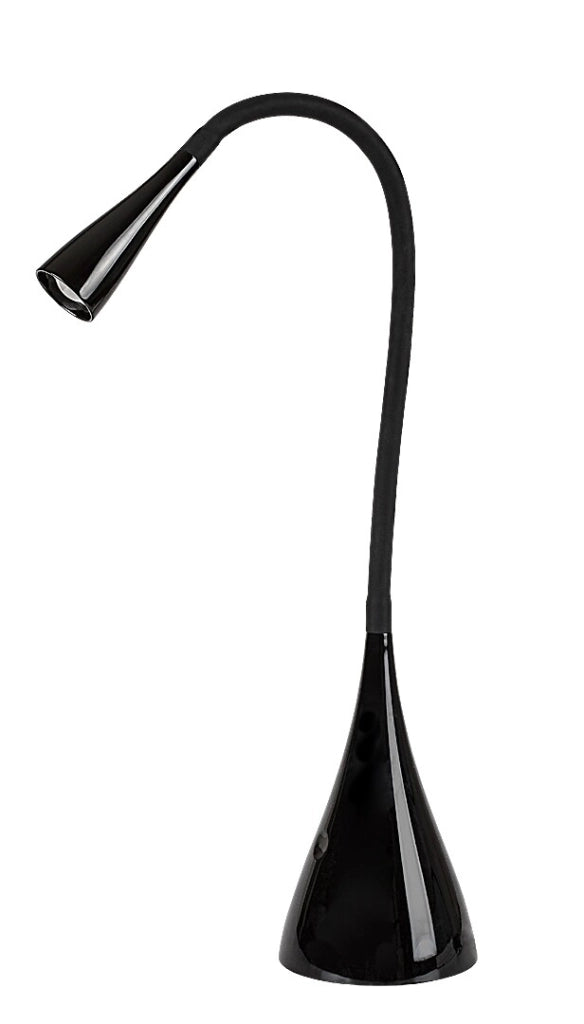 Lampada da scrivania LED touch dimmerabile nera 4W Rabalux