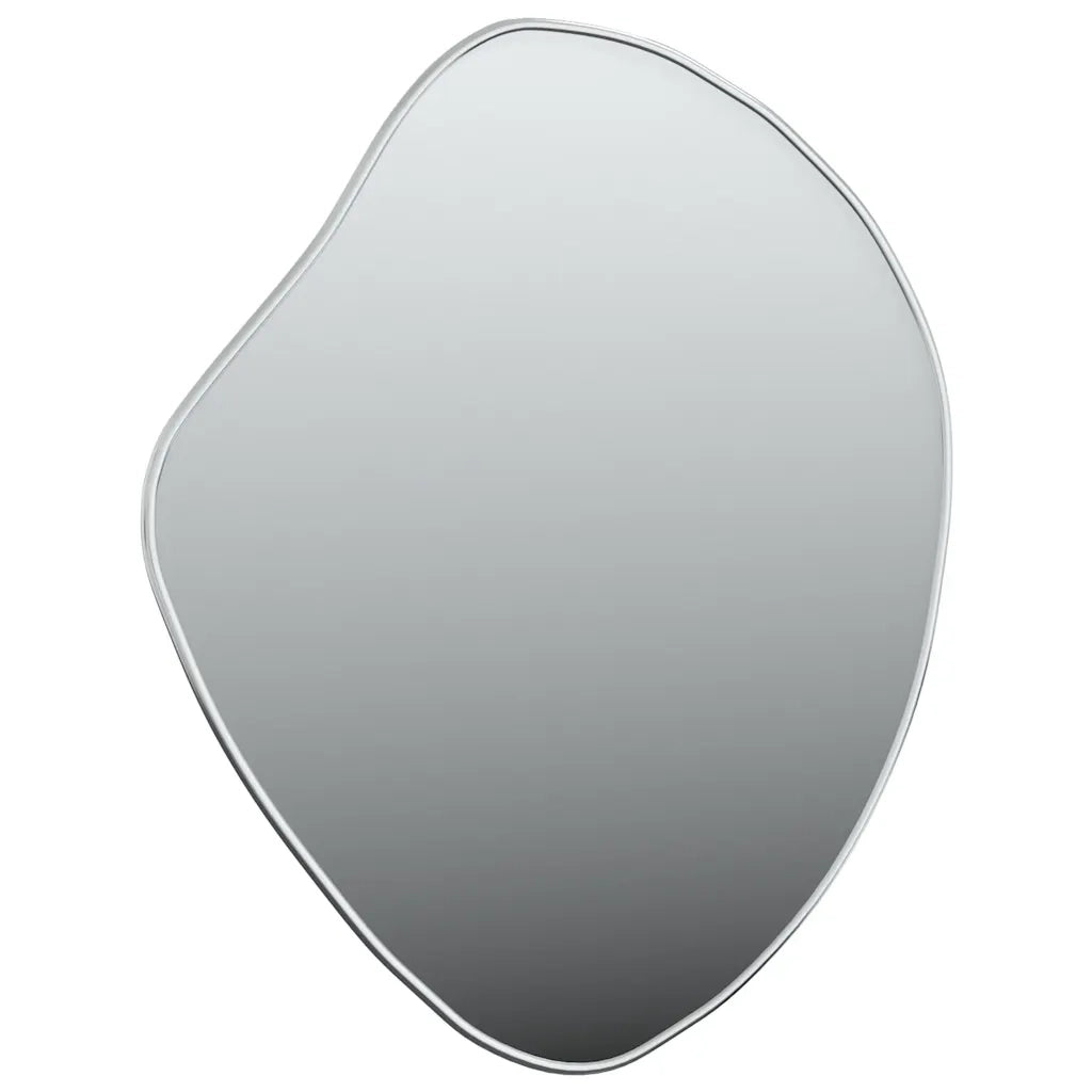 Specchio da Parete | Specchio decorativo Argento 60x50 cm