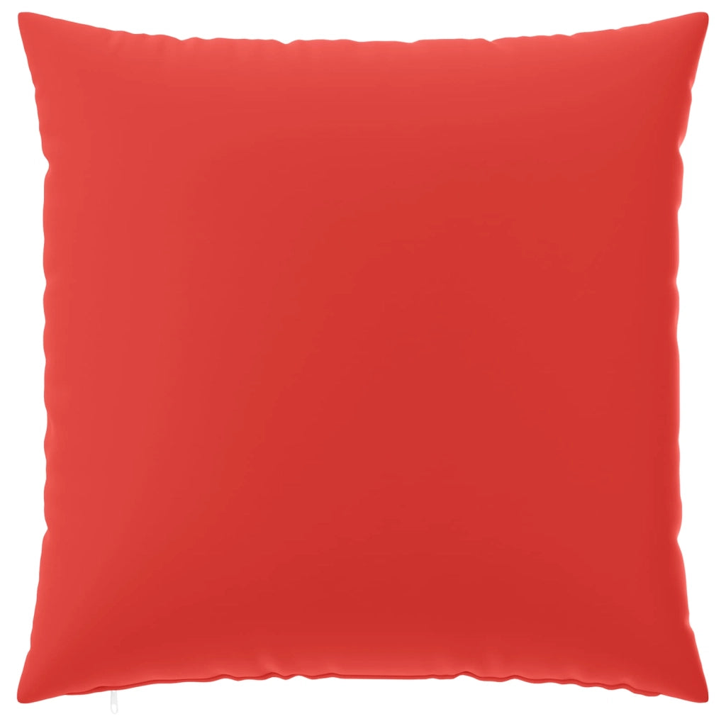 Federa 2 pcs HEERLEN Rosso 65 x 65 cm Poliestere 913029