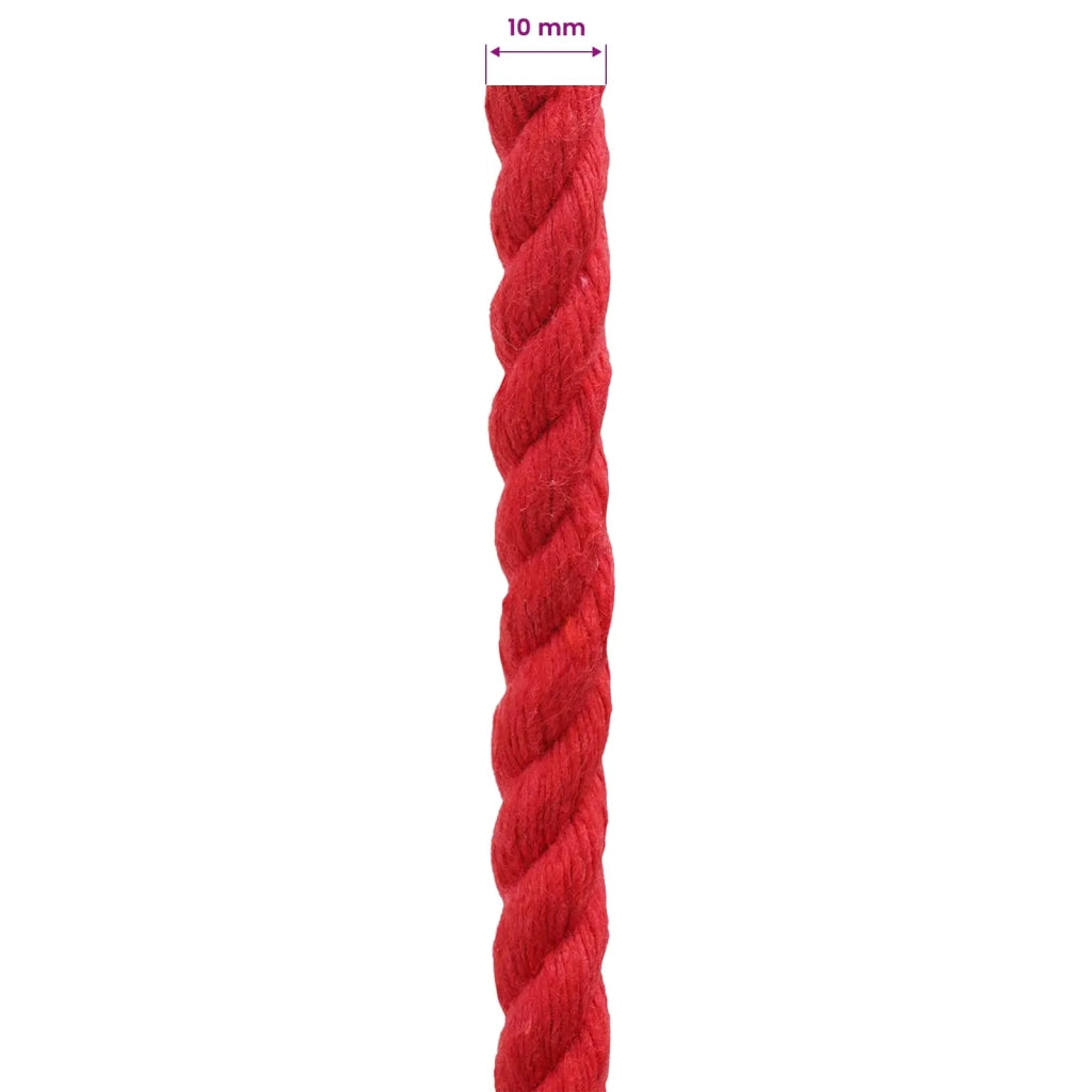 Corda | Fune Rosso 1 x 1 x 5000 cm Cotone
