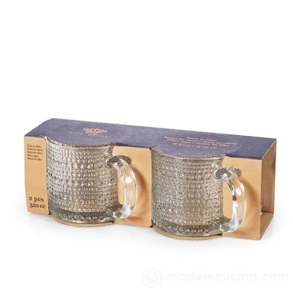 Set 2 tazze mug Cilindrico Prisma cc 310