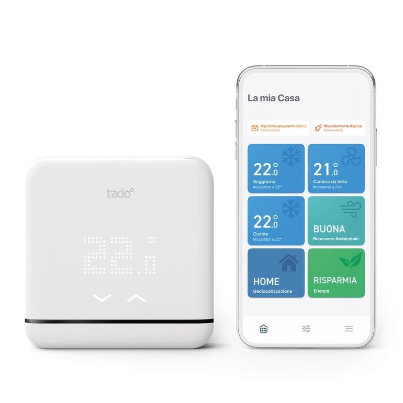 TADO¬? Controllo Climatizzazione Intelligente. Wifi. Gestione via app.  Compatibilità Google e Alexa