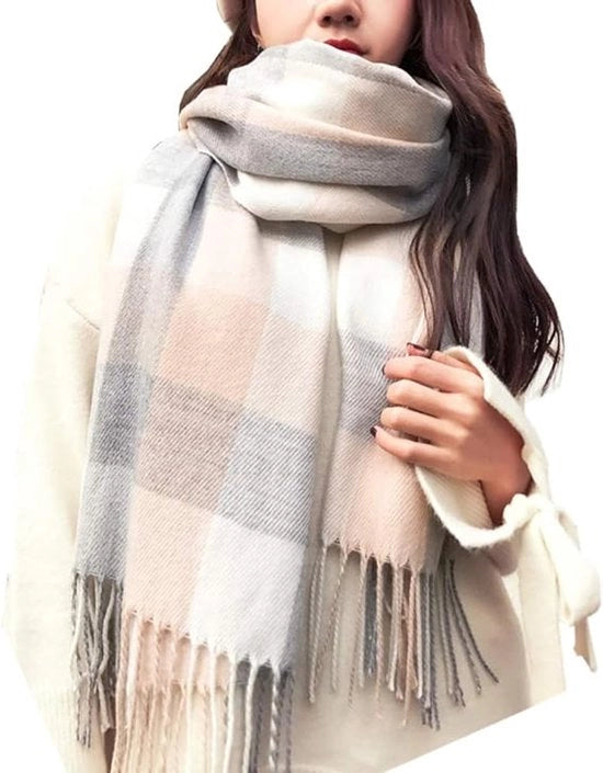 Sciarpa - Sciarpa a trama per donne, autunno e inverno Lunga sciarpa calda - Sciarpa calda spessa - Lunga sciarpa - Sciarpa invernale | Unisex