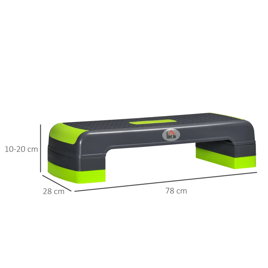 Plataforma Step ¨C Minimal ¨C Grigio e Verde 78x28x20 cm