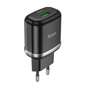 HOCO - CARICABATTERIE DA RETE 3A QC3.0 FAST CHARGE USB-A - NERO