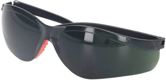 Scherma occhiali professionale - Lente rinforzata - Protezione UV - Antiscivolo - Resistente alla sudorazione - Adatto per lavori di corda - Occhiali di sicurezza