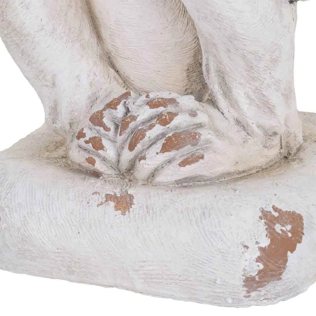 Scimmia decorativa in magnesio 36x35x58h