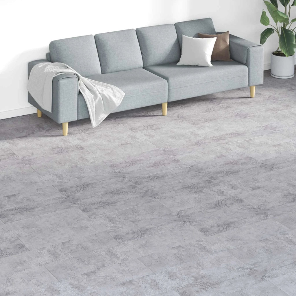 Tavole per Pavimenti 18 pcs Grigio 5,26 m² PVC 42046292