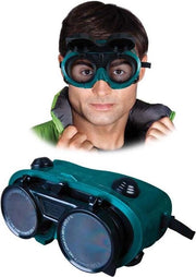 Scherma occhiali per lasser grande dimensione - 20 pezzi - colore verde-nero uniforme