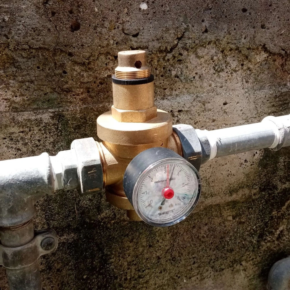 Malgorani 1 pn 25 riduttore di pressione per acqua e aria - con bocchettoni