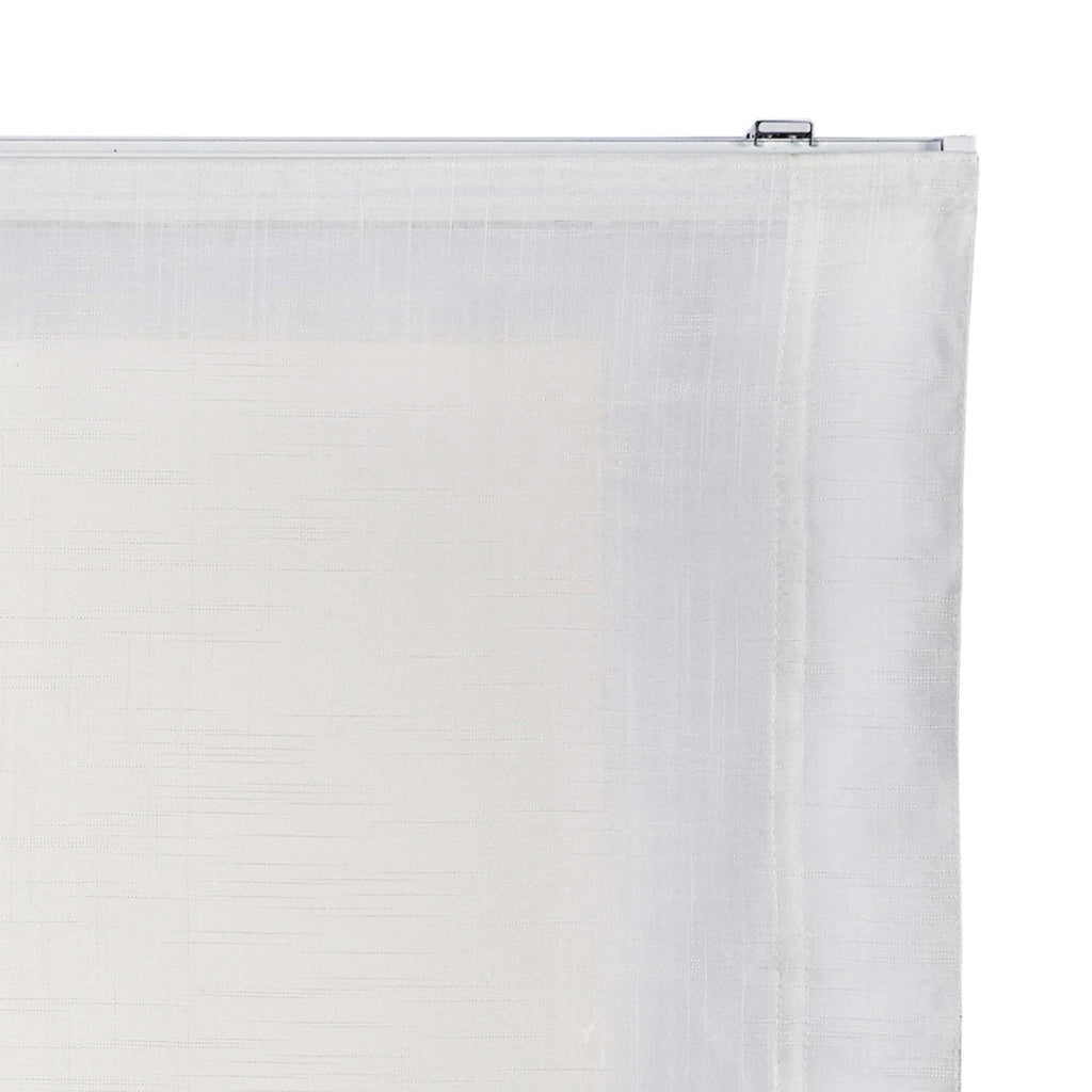 Tenda a Pacchetto Senza Astine Bianco 45x175 cm