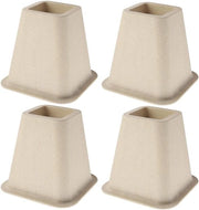 Altezza per mobili 15 cm - Elevatore per letto - Elevatore per tavolo - Elevatore per divano - Elevatori per mobili - Design con piede di elefante - Robusto e stabile - Elevatore