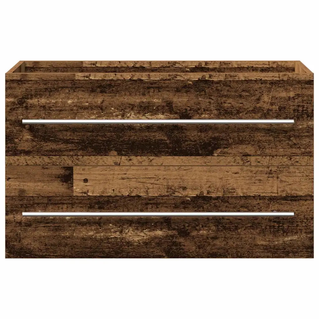 Armadio per Lavabo da Bagno Legno vecchio 80 x 38,5 x 48 cm 3333132