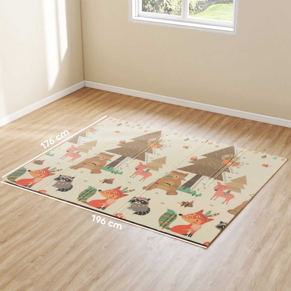Tappeto gioco bambini ¨C zephmum ¨C 196x176x1.5 cm multicolore