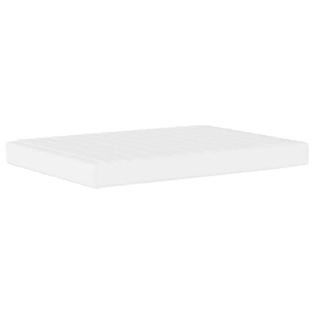 Materasso in Schiuma Bianco 140x220 cm Durezza H2 H3 4016642