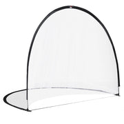 Gabbia da Calcio Sistema Pop Up ¨C Minimal ¨C 247x203x201.5 cm Nero Bianco