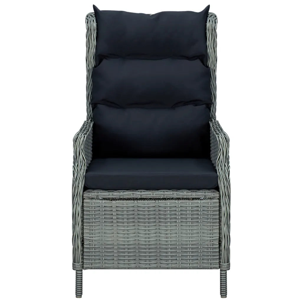 Set da Pranzo da Giardino 7 pz Grigio Chiaro 3099646
