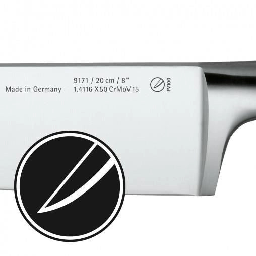 WMF 18.8200.6032 Chef's Edition Coltello da cuoco Lama 20 cm Acciaio inox Cromargan colore Acciaio inox