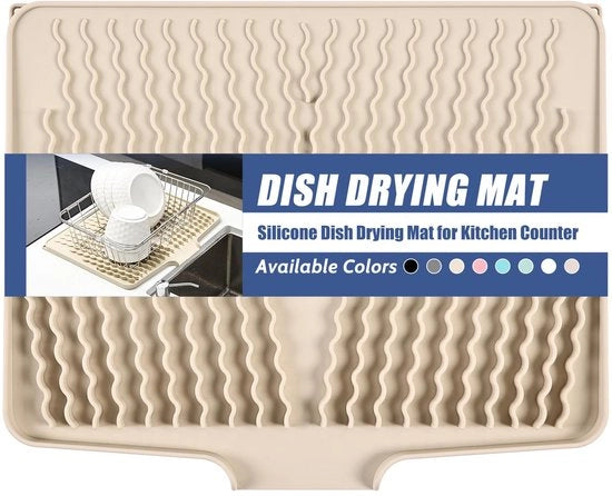 Asciugamano per cucina in beige elegante, 40x33cm
