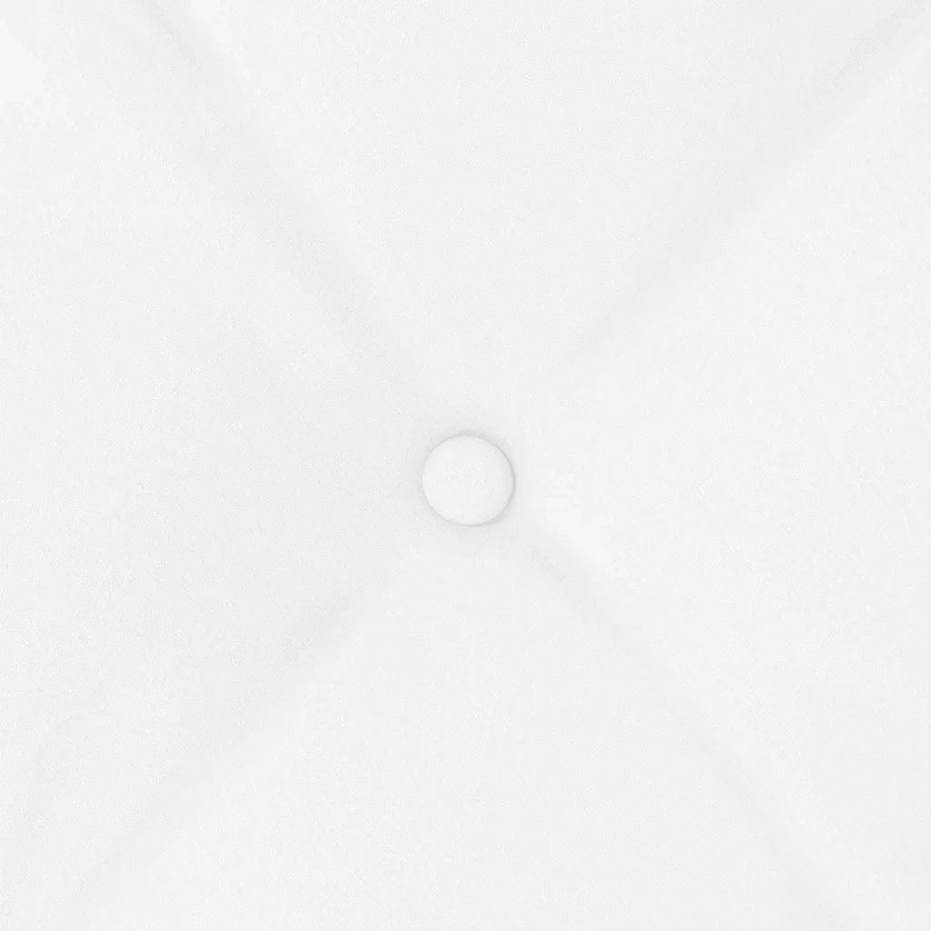 Cuscino per Schiena | Cuscino dorsale Bianco 50 x 19 x 45 cm Tessuto