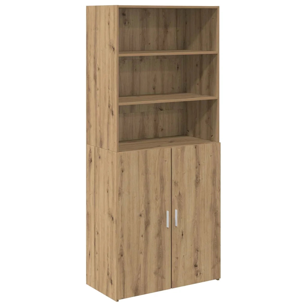 Credenza-Buffet-Armadio da cucina Rovere artigianale 80 x 42,5 x 185 cm