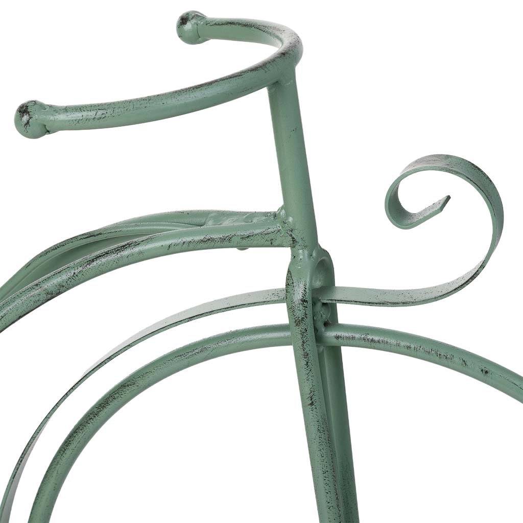 Portavaso verde, 61x22x36h cm