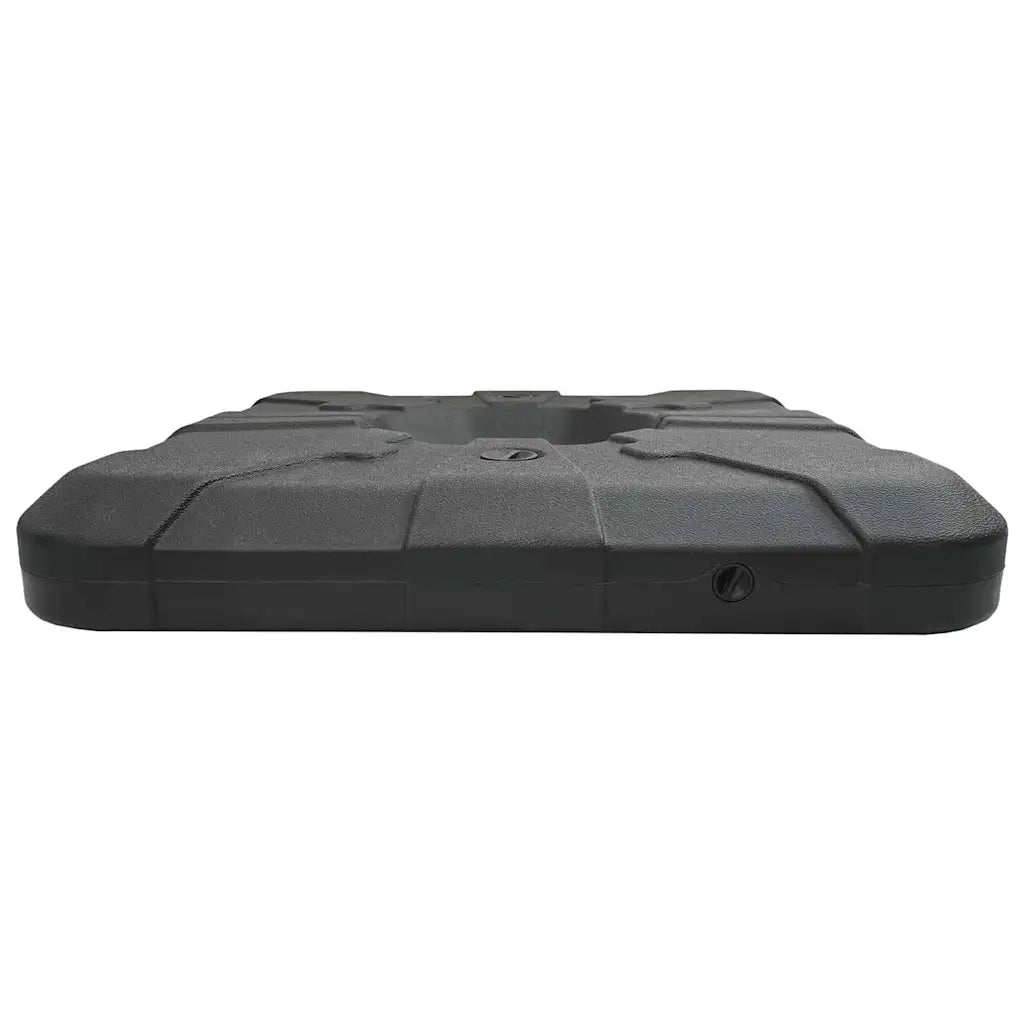 Base per Ombrellone a Braccio Nero 88,5 x 88,5 x 12 cm 42006933