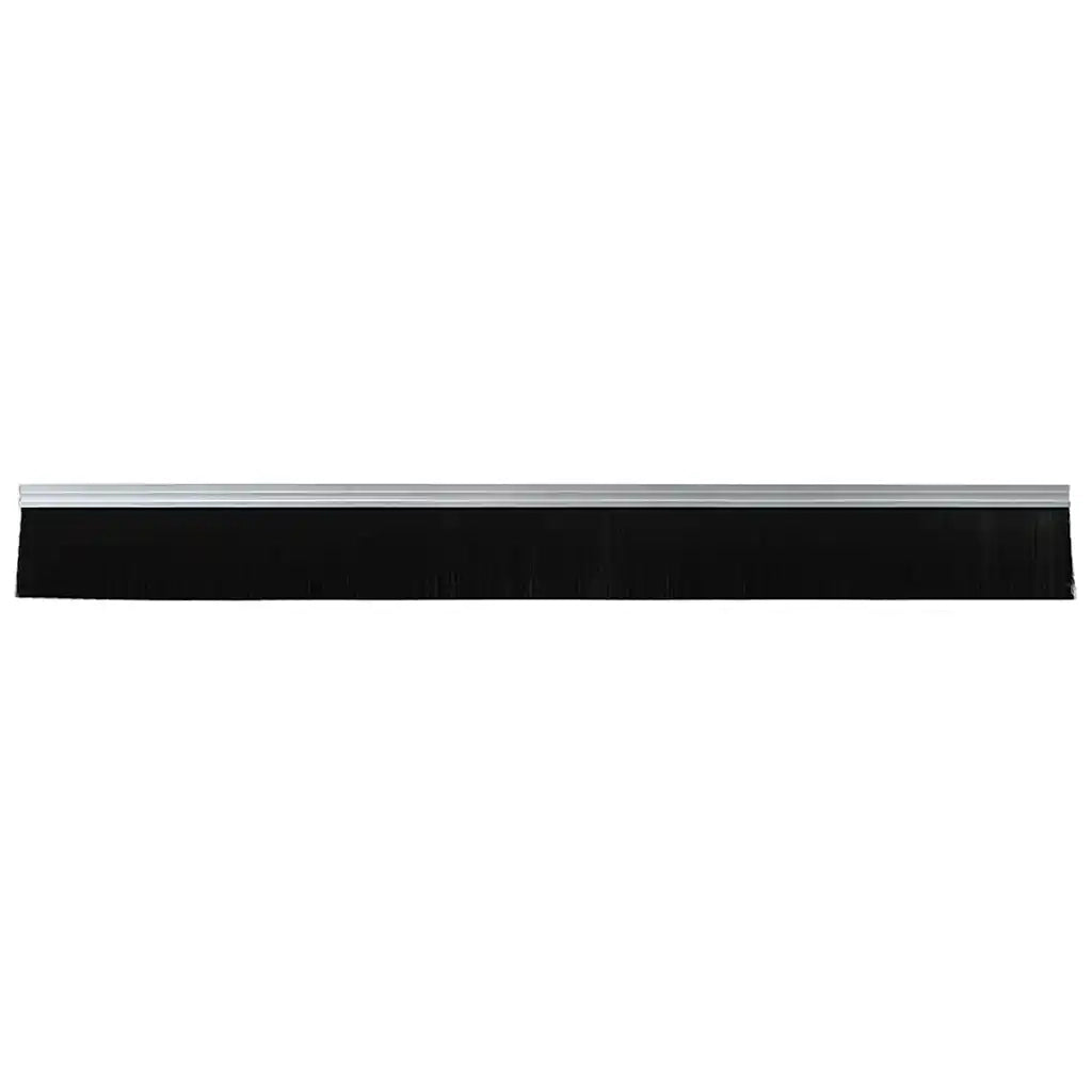 Spazzole per porte autoadesive 12 pz Argento 100 cm CFW6360124