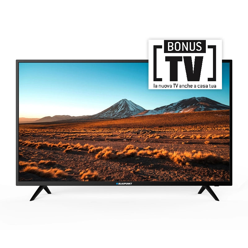 BLAUPUNKT BS43U30120EB - 43" SMART TV LED 4K - BLACK - IT