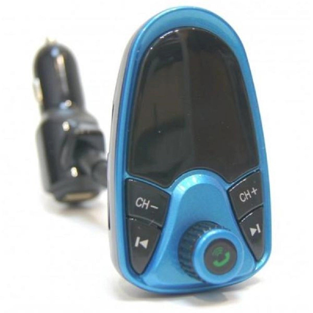Trade Shop - Lettore Mp3 Multifunzione Wireless 2.1a Caricabatteria Doppio Usb Per Auto Q-b68 -
