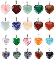 Set di 20 Pendenti a forma di cuore per DIY perle