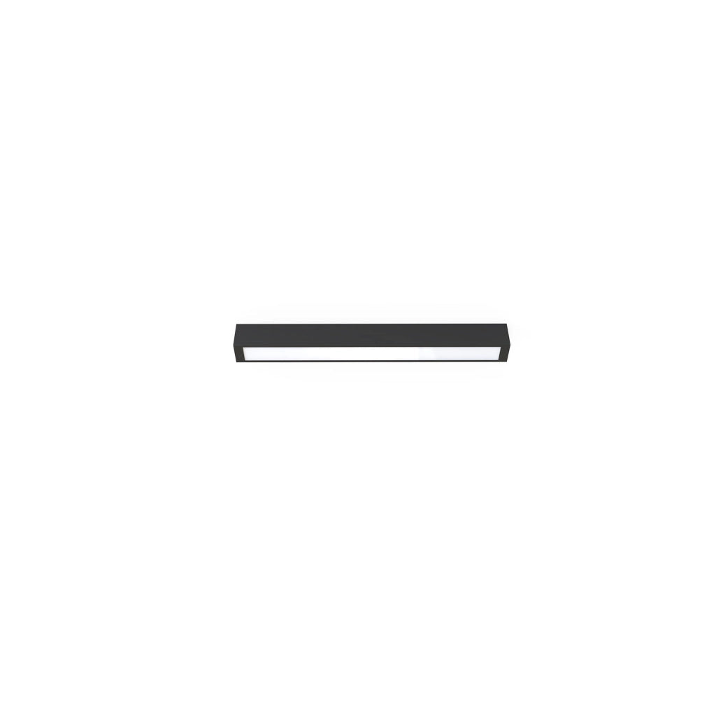 Nowodvorski Straight plafoniera T8 62cm nero/bianco