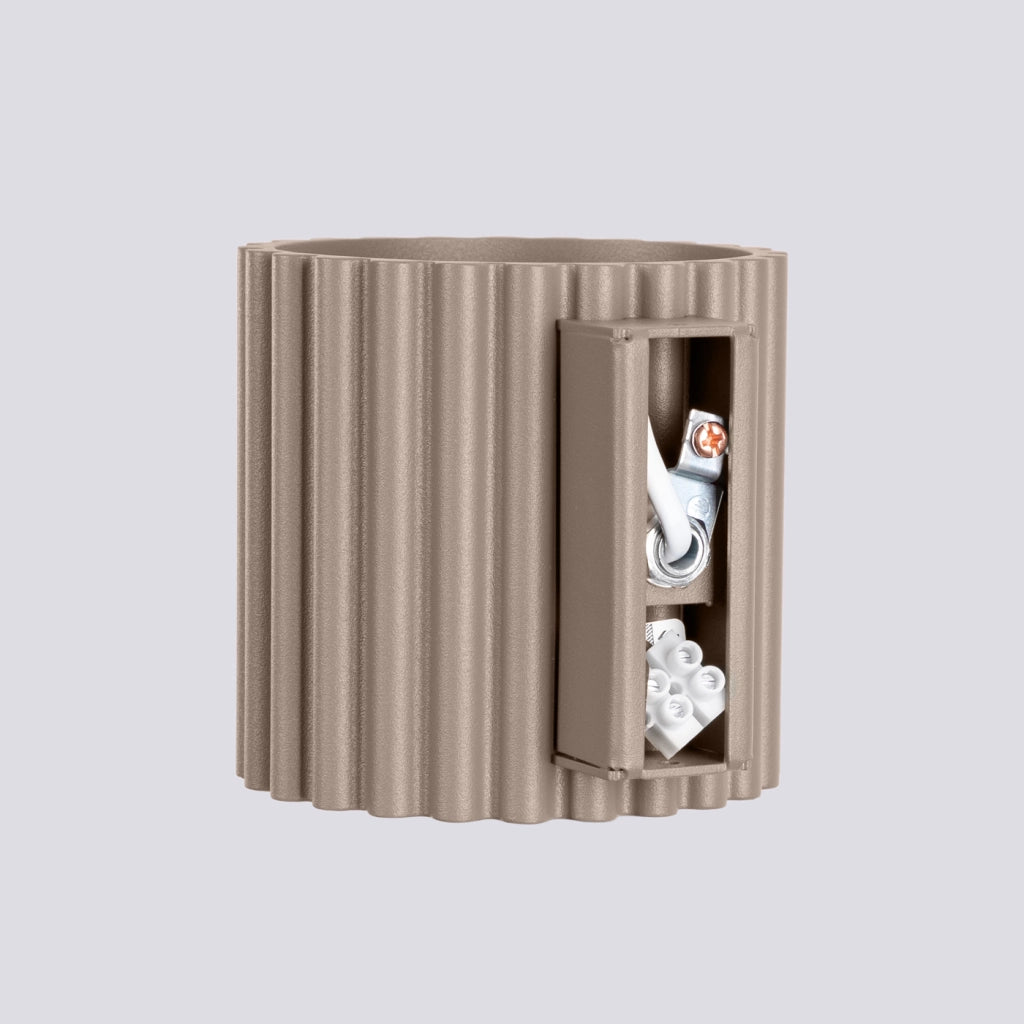 Lampada da parete AURA taupe G9