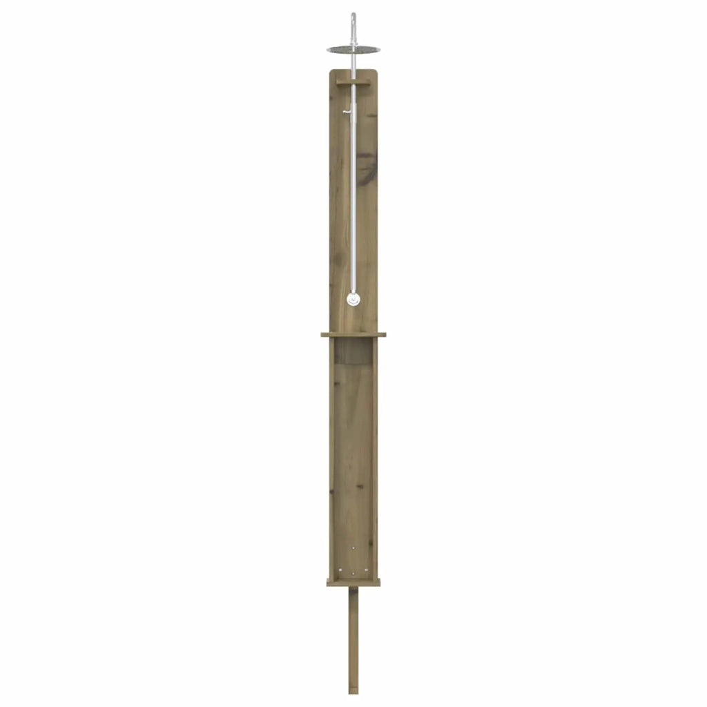 Doccia da esterno 246 cm Naturale 886355