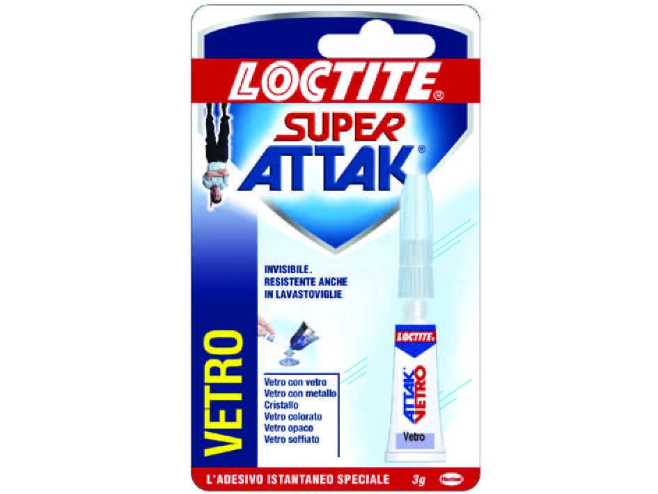 SUPER ATTAK VETRO GR.3 - 24 blister LOCTITE
