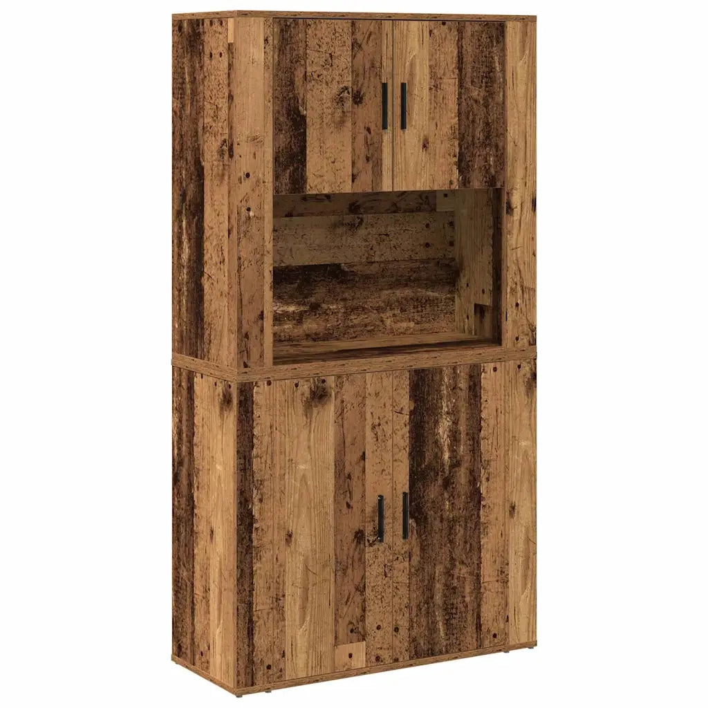 Credenza Legno vecchio 80 x 33 x 150 cm Legno multistrato 3334336