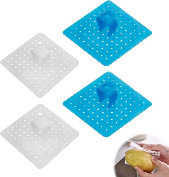 Set di spazzole per verdure - 4 pezzi per frutta, verdure e padelle