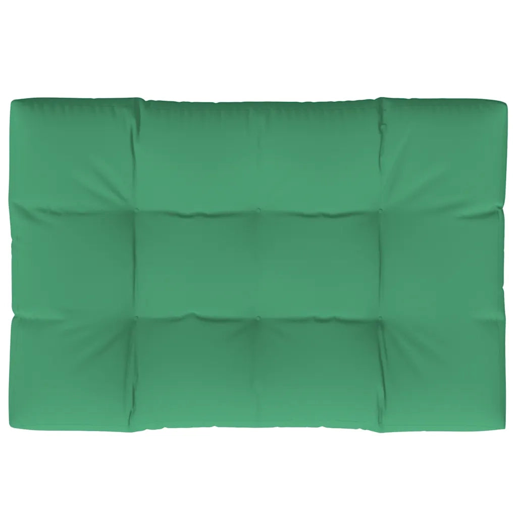 Cuscino per Pallet Verde 120x80x12 cm in Tessuto 360518