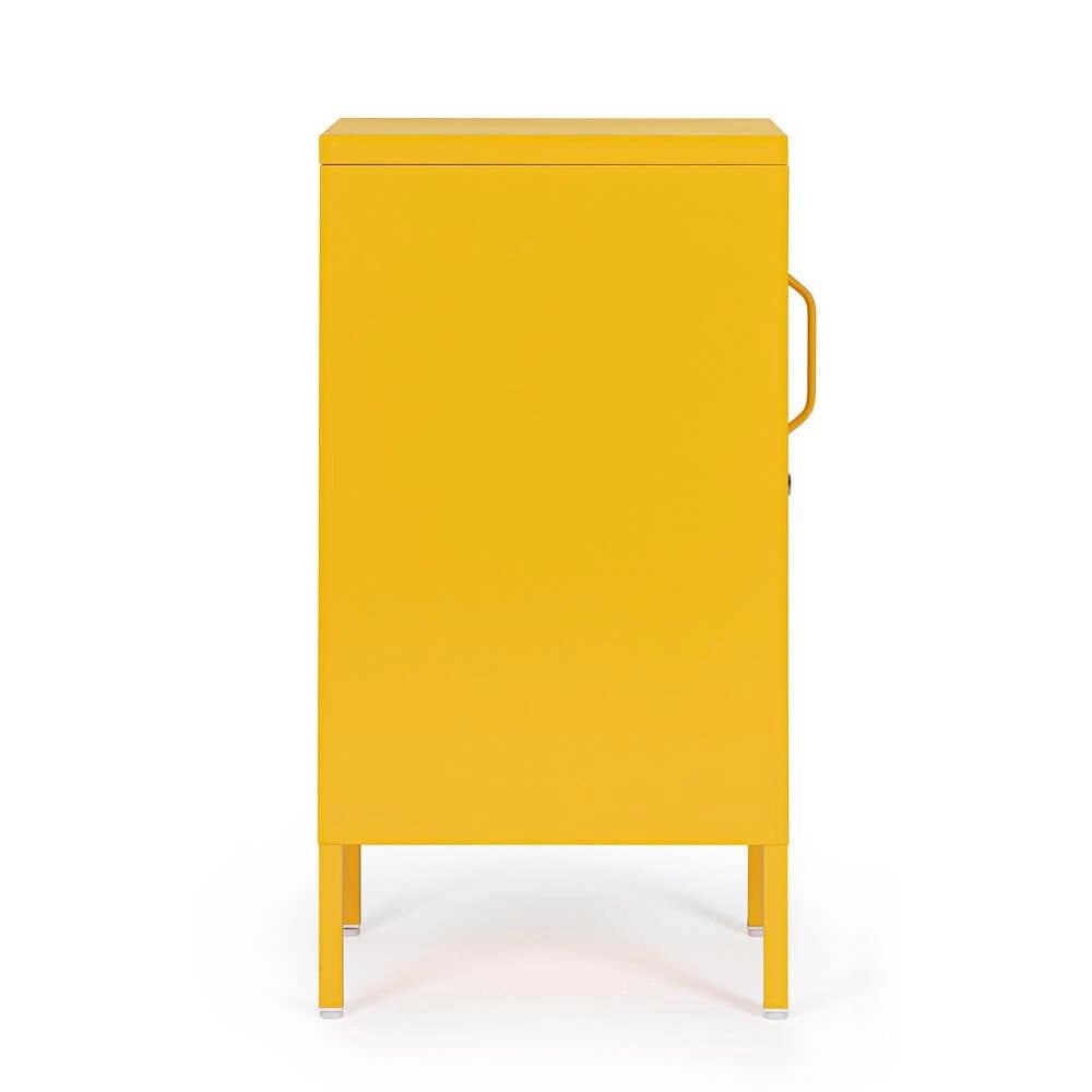 Comodino Acciaio Giallo Industriale da Interno - CLIFTON