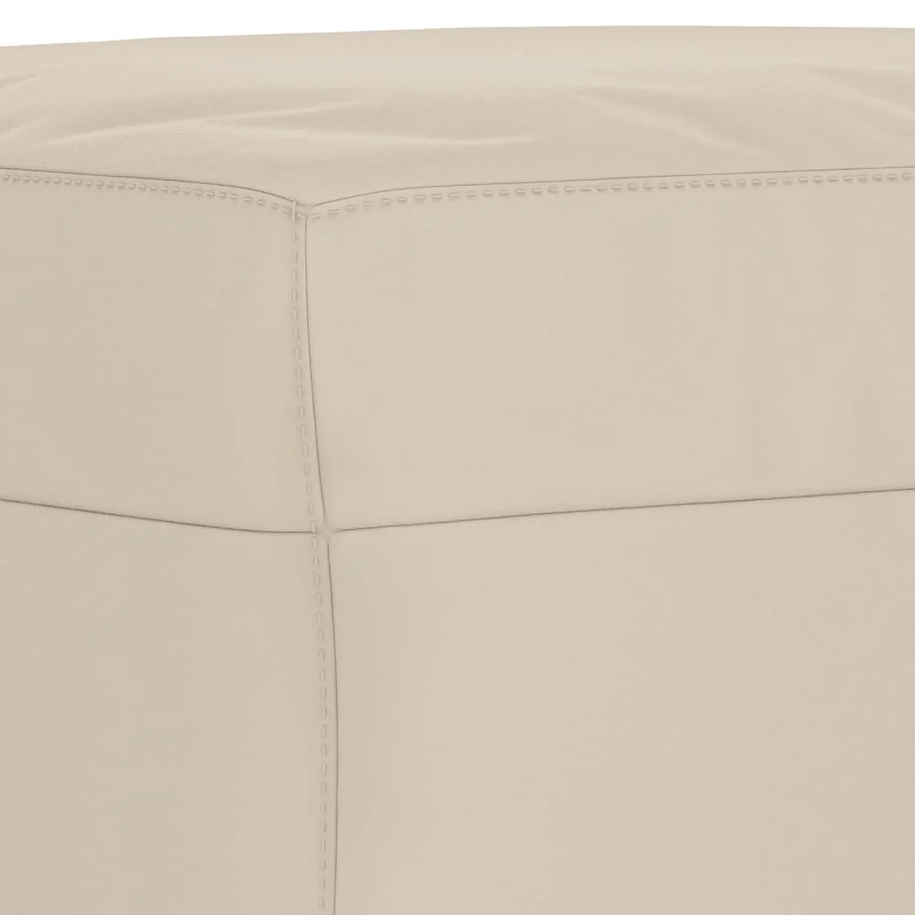 Panca/panca color crema 100 x 35 x 41 cm tessuto in microfibra 02_0010486
